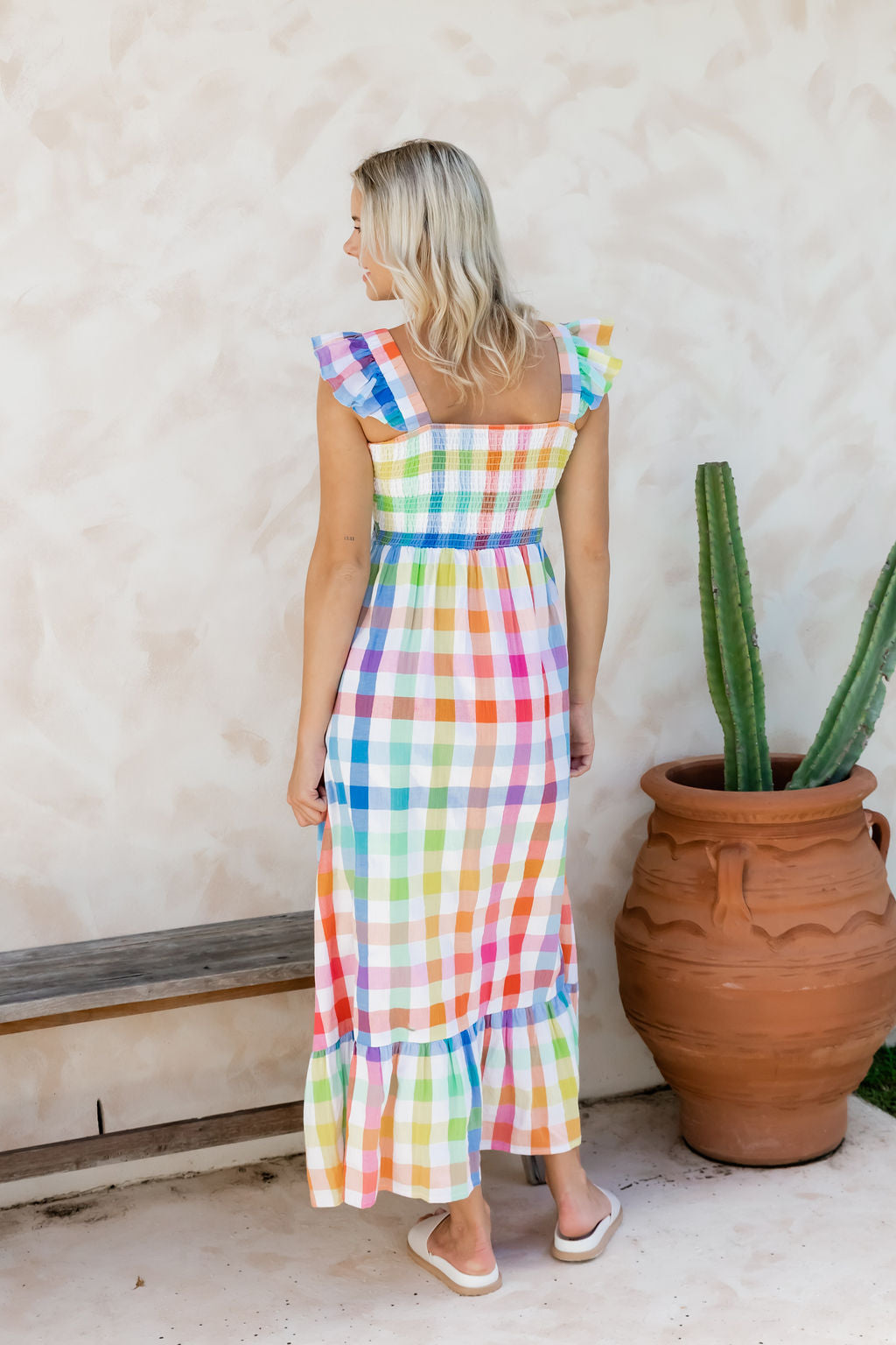 SUNLIGHT ESCAPE COTTON MAXI DRESS