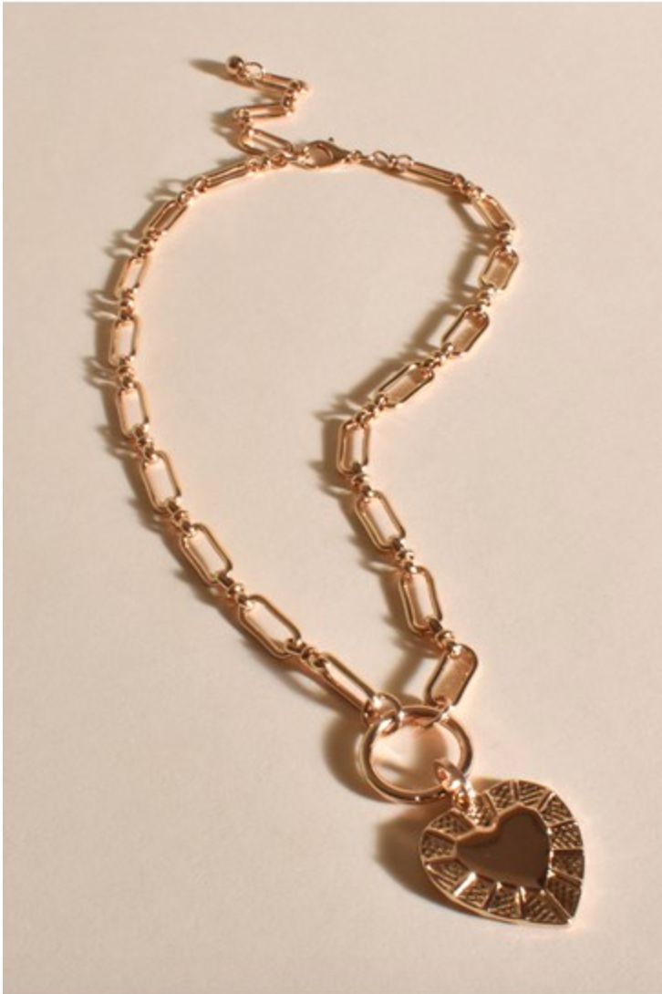 ELLISON VINTAGE HEART NECKLACE