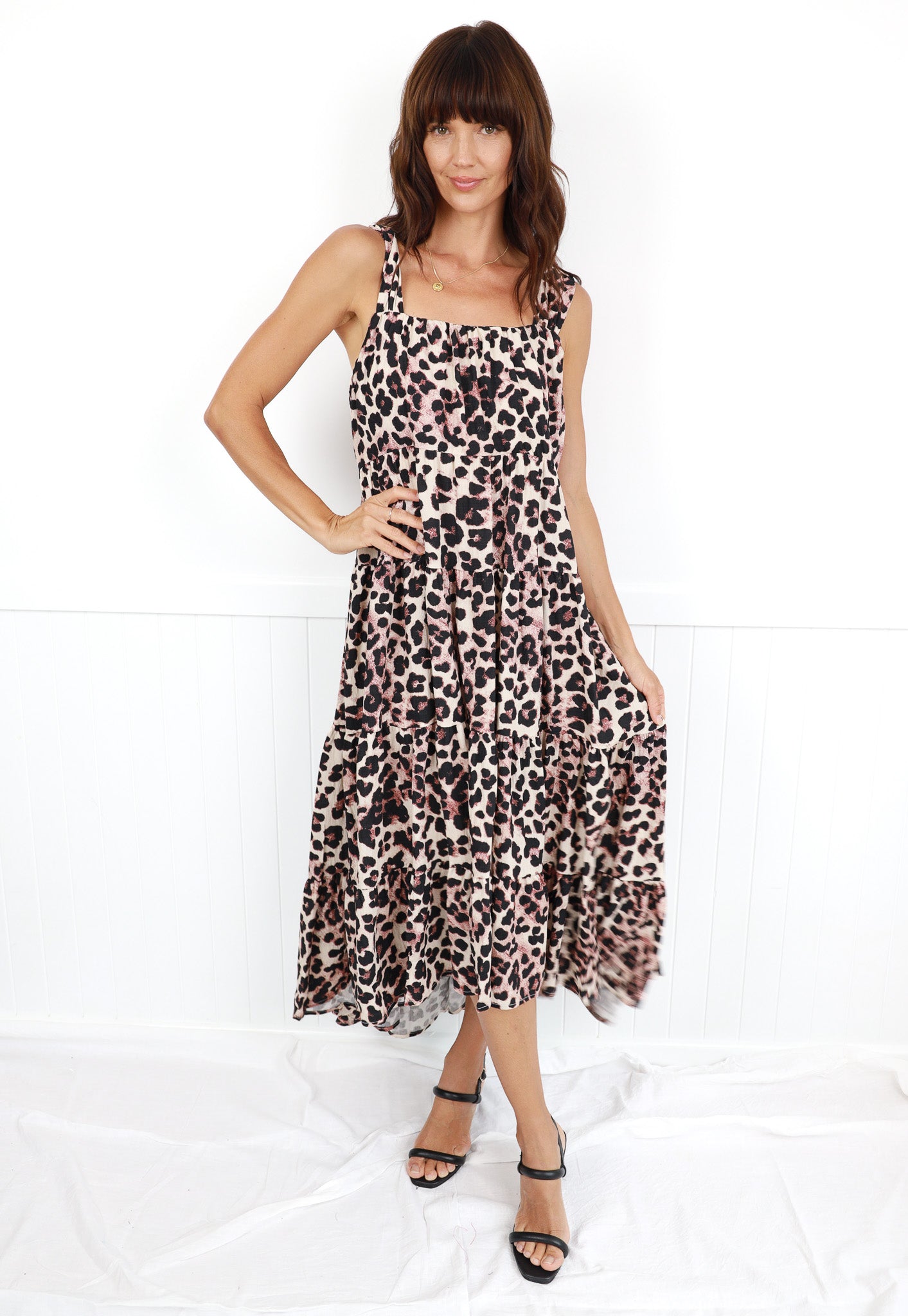 WILD MUSE HI-LO DRESS