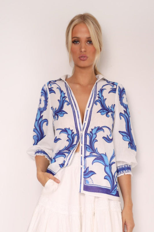 AMALFI SHIRT - WHITE