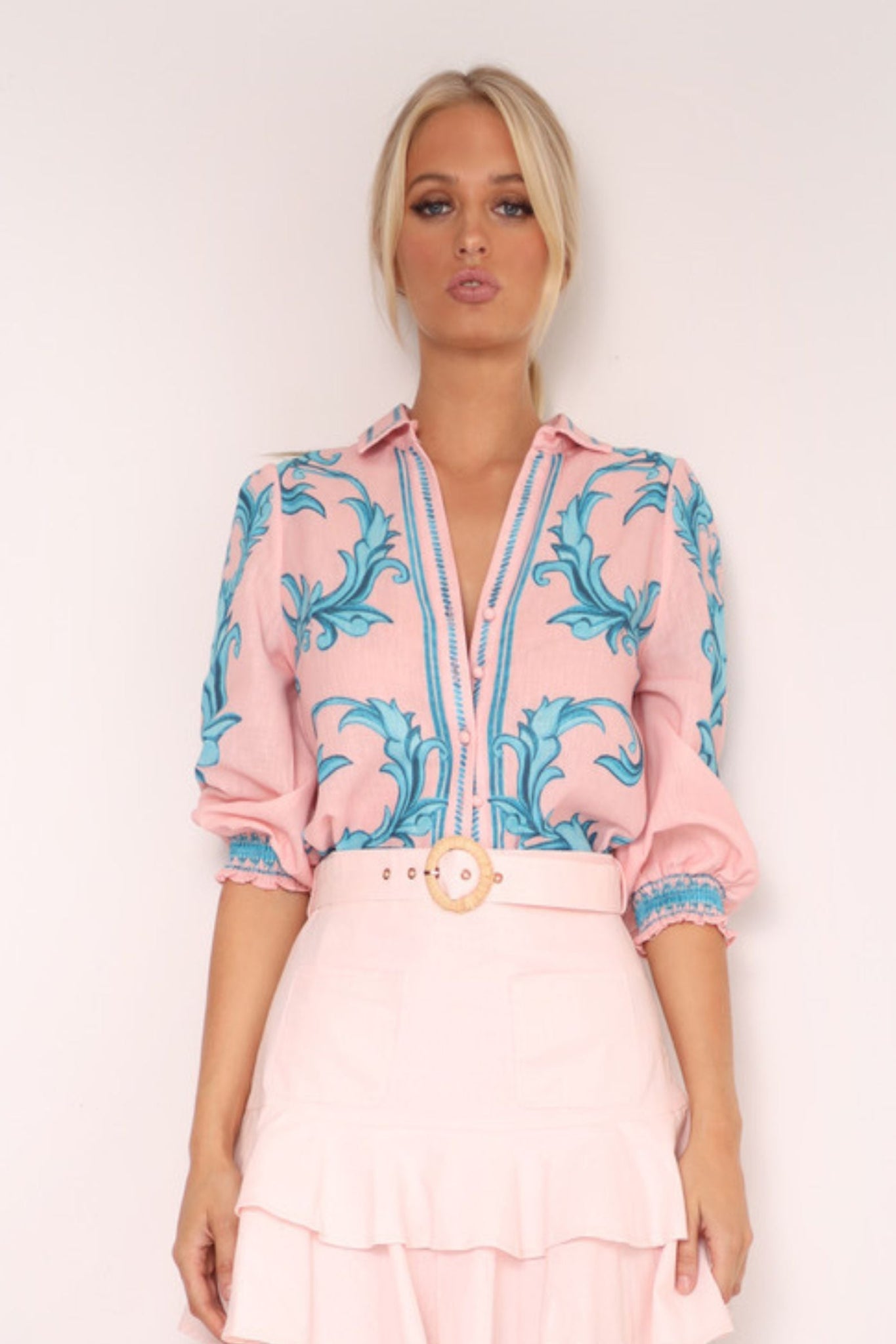 AMALFI SHIRT - PINK