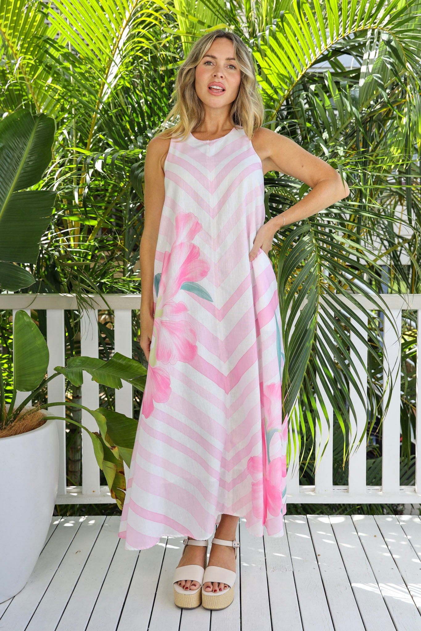 HOPE A-LINE MAXI DRESS