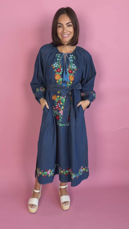 WILDFLOWER MIDI DRESS